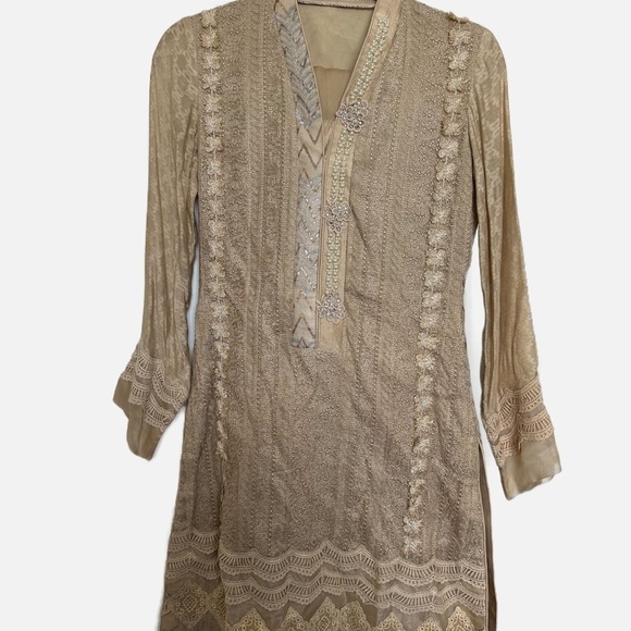 Pakistani traditional dress, 3 piece suit in size small - Picture 1 of 6